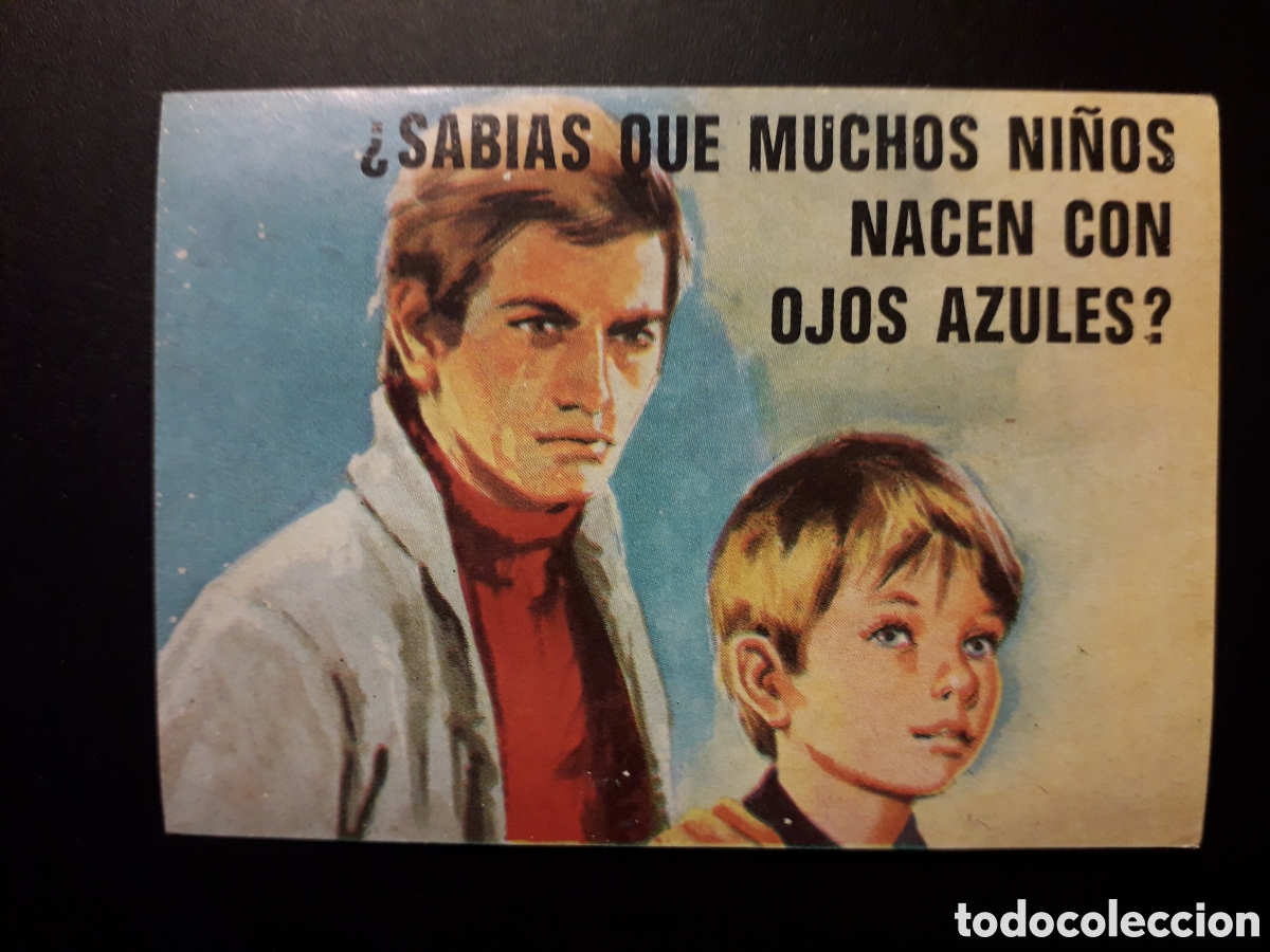 Collectable Antique Stickers: OJOS AZULES, EL PORQU&Eacute; DE LAS COSAS 3 BIMBO 1972 N&deg; 9 SIN PEGAR. PEDIDO M&Iacute;NIMO 3&euro;
