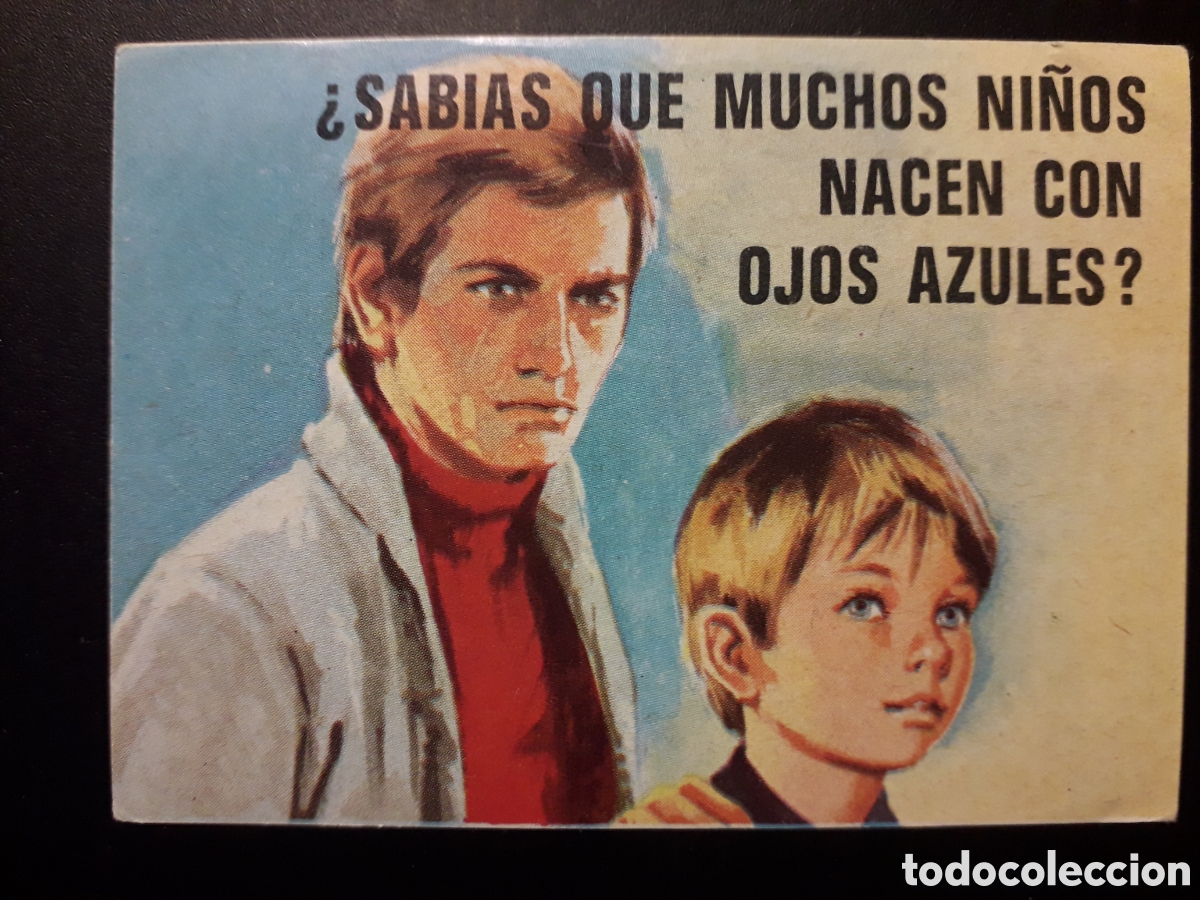 Collectable Antique Stickers: OJOS AZULES, EL PORQU&Eacute; DE LAS COSAS 3 BIMBO 1972 N&deg; 9 SIN PEGAR. PEDIDO M&Iacute;NIMO 3&euro;