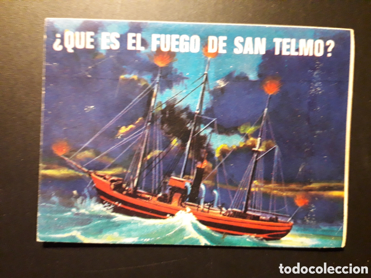 Collectable Antique Stickers: FUEGO DE SAN TELMO, EL PORQU&Eacute; DE LAS COSAS 3 BIMBO 1972 N&deg; 24 SIN PEGAR. PEDIDO M&Iacute;NIMO 3&euro;