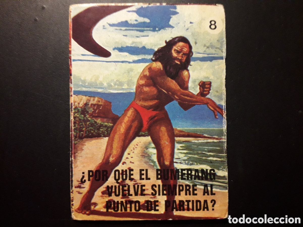 Collectable Antique Stickers: BUMERANG, EL PORQU&Eacute; DE LAS COSAS 3 BIMBO 1972 N&deg; 39 SIN PEGAR. PEDIDO M&Iacute;NIMO 3&euro;