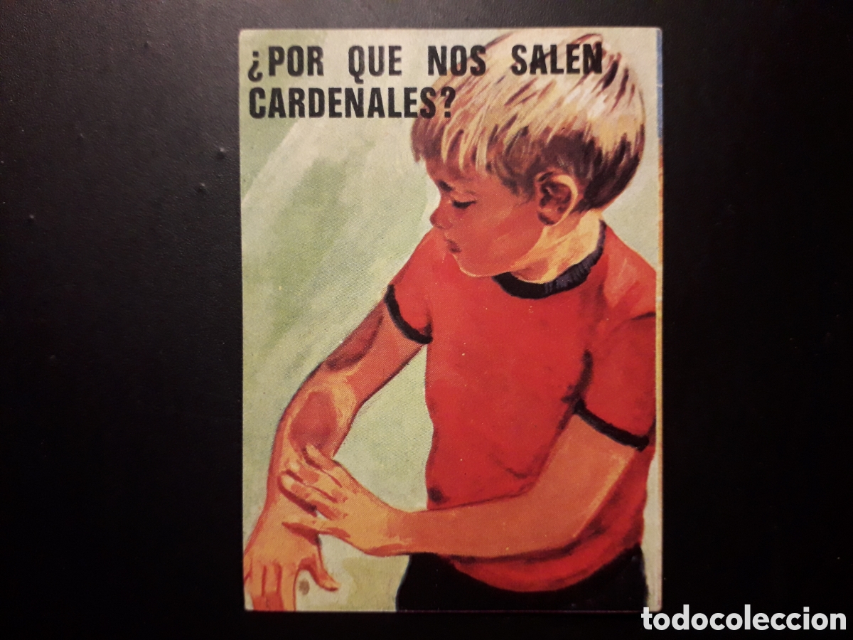 Collectable Antique Stickers: POR QU&Eacute; SALEN CARDENALES?, EL PORQU&Eacute; DE LAS COSAS 3 BIMBO 1972 N&deg; 42 SIN PEGAR. PEDIDO M&Iacute;NIMO 3&euro;