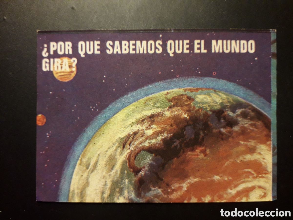 Collectable Antique Stickers: PLANETA TIERRA, EL PORQU&Eacute; DE LAS COSAS 3 BIMBO 1972 N&deg; 46 SIN PEGAR. PEDIDO M&Iacute;NIMO 3&euro;