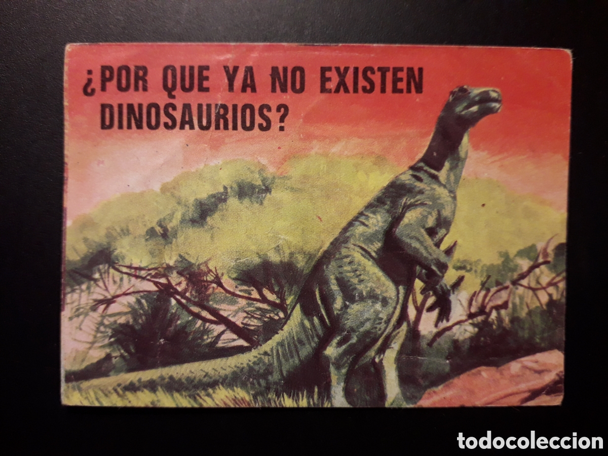 Collectable Antique Stickers: DINOSAURIOS, EL PORQU&Eacute; DE LAS COSAS 3 BIMBO 1972 N&deg; 54 DESPEGADO. PEDIDO M&Iacute;NIMO 3&euro;