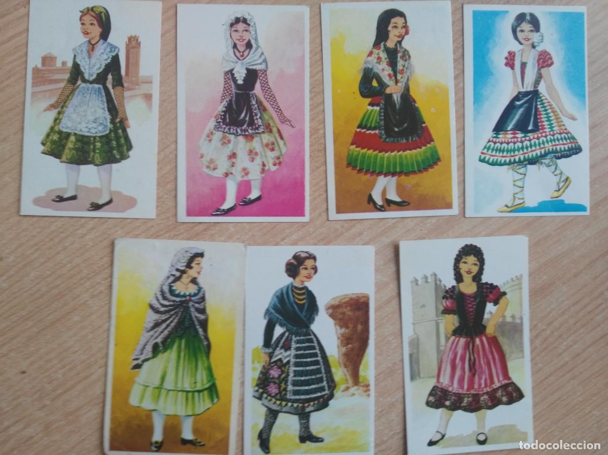 Coleccionismo cromos antiguos: CROMOS TRAJES TIPICOS UNO DESPEGADO - Foto 1