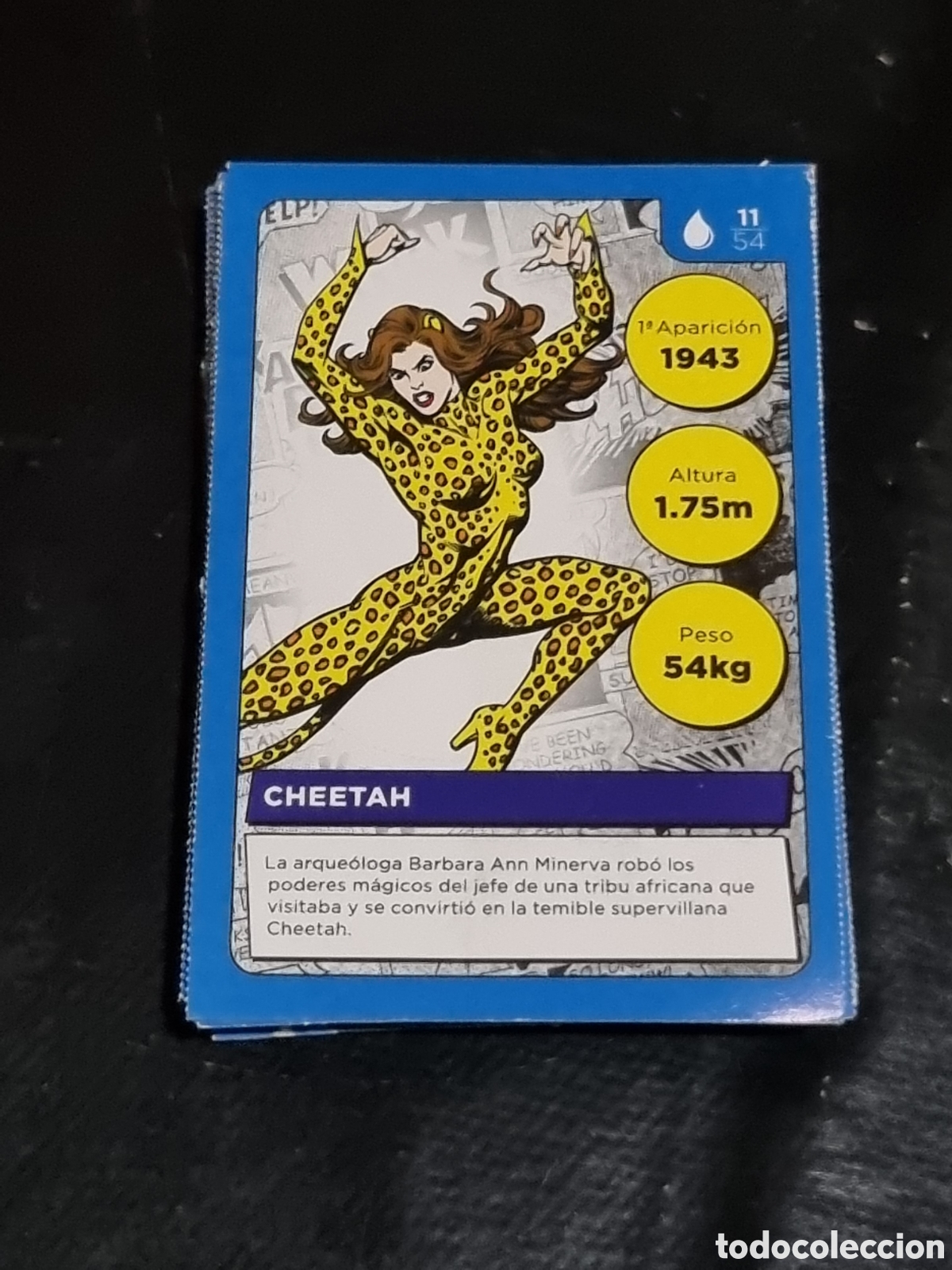 Coleccionismo cromos antiguos: 11 - CROMO CHEETAH DC COMICS CARREFOUR - Foto 1