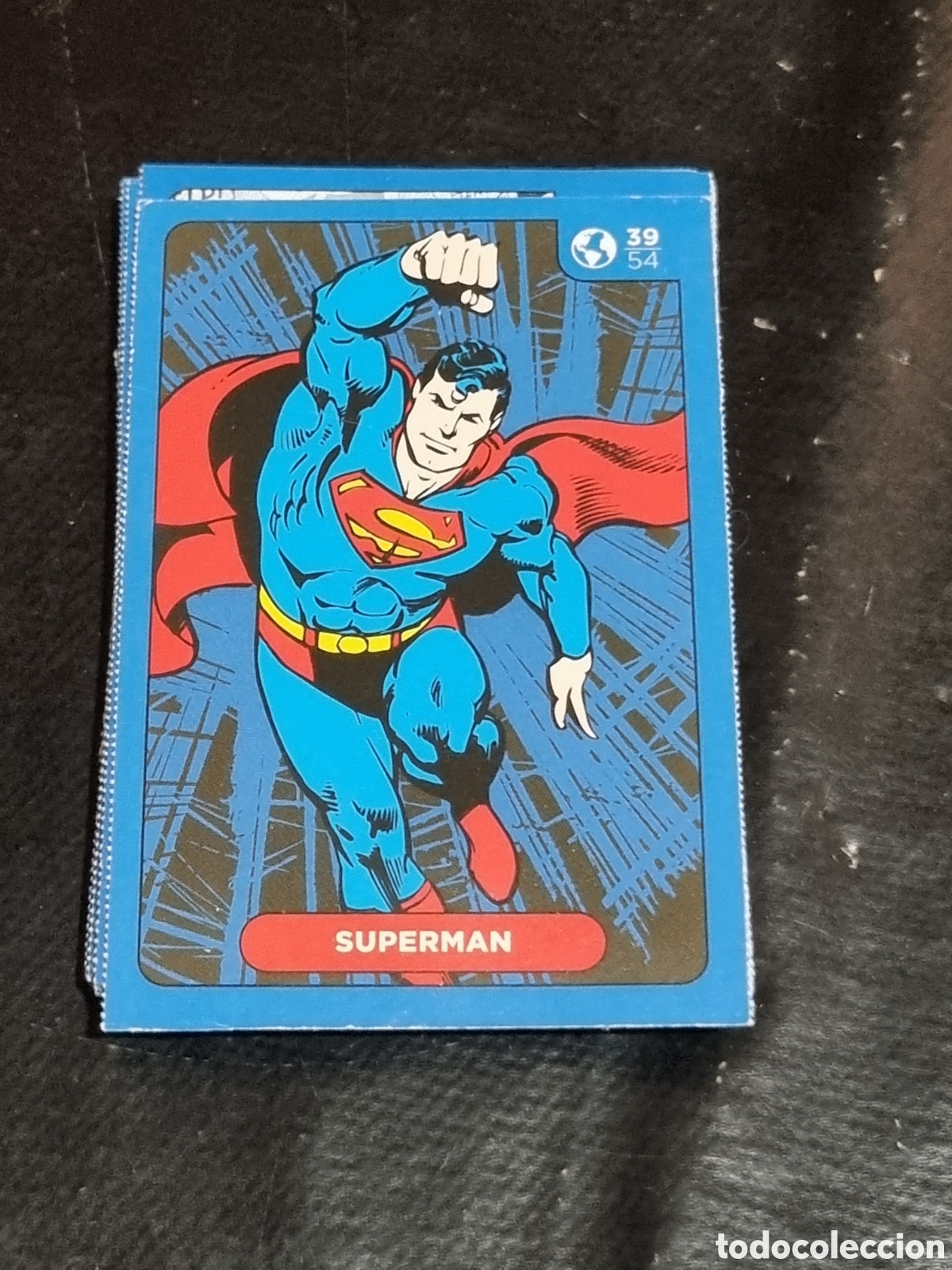 Coleccionismo cromos antiguos: 39 - CROMO SUPERMAN DC COMICS CARREFOUR - Foto 1