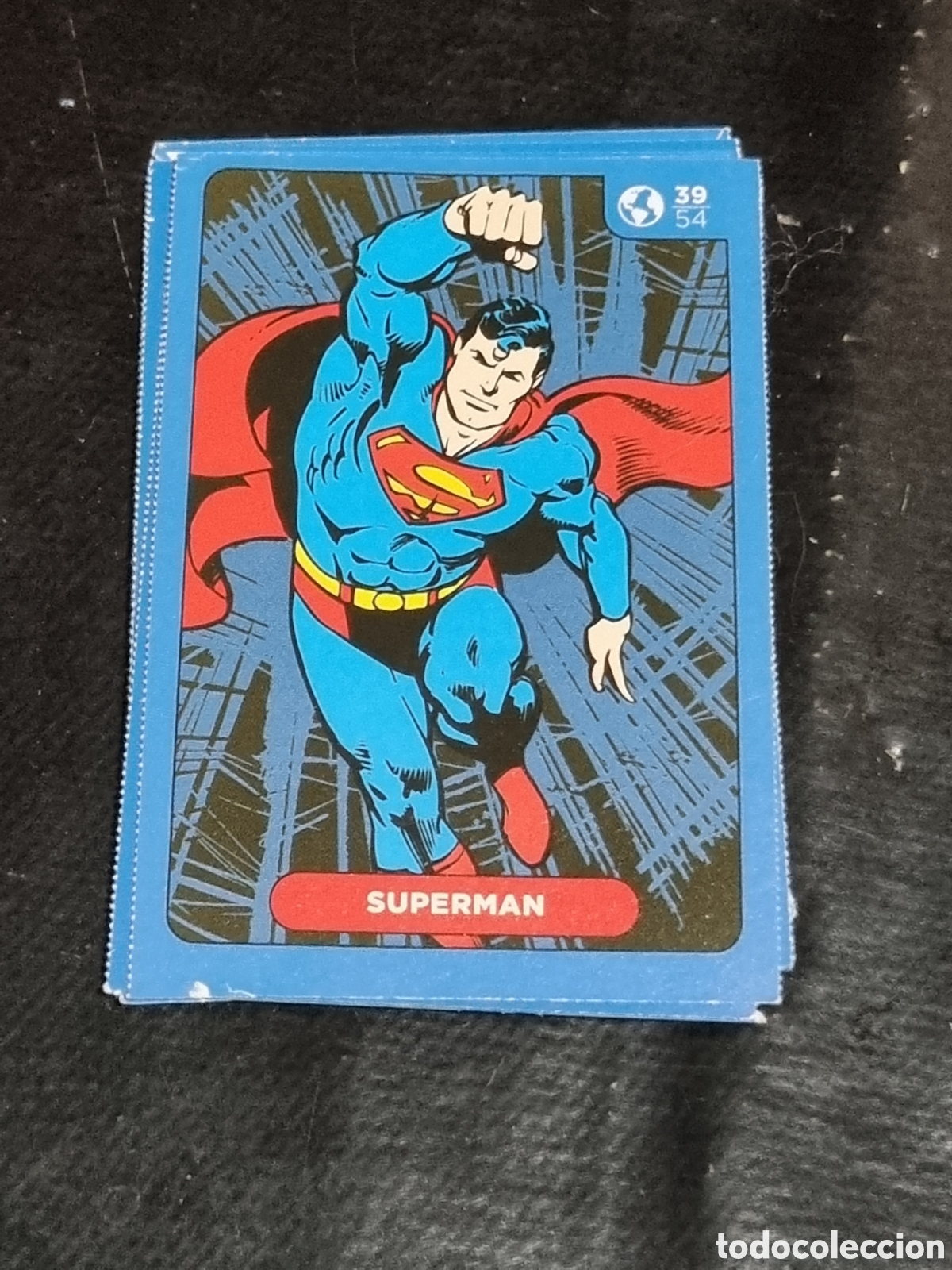 Coleccionismo cromos antiguos: 39 - CROMO SUPERMAN DC COMICS CARREFOUR - Foto 1