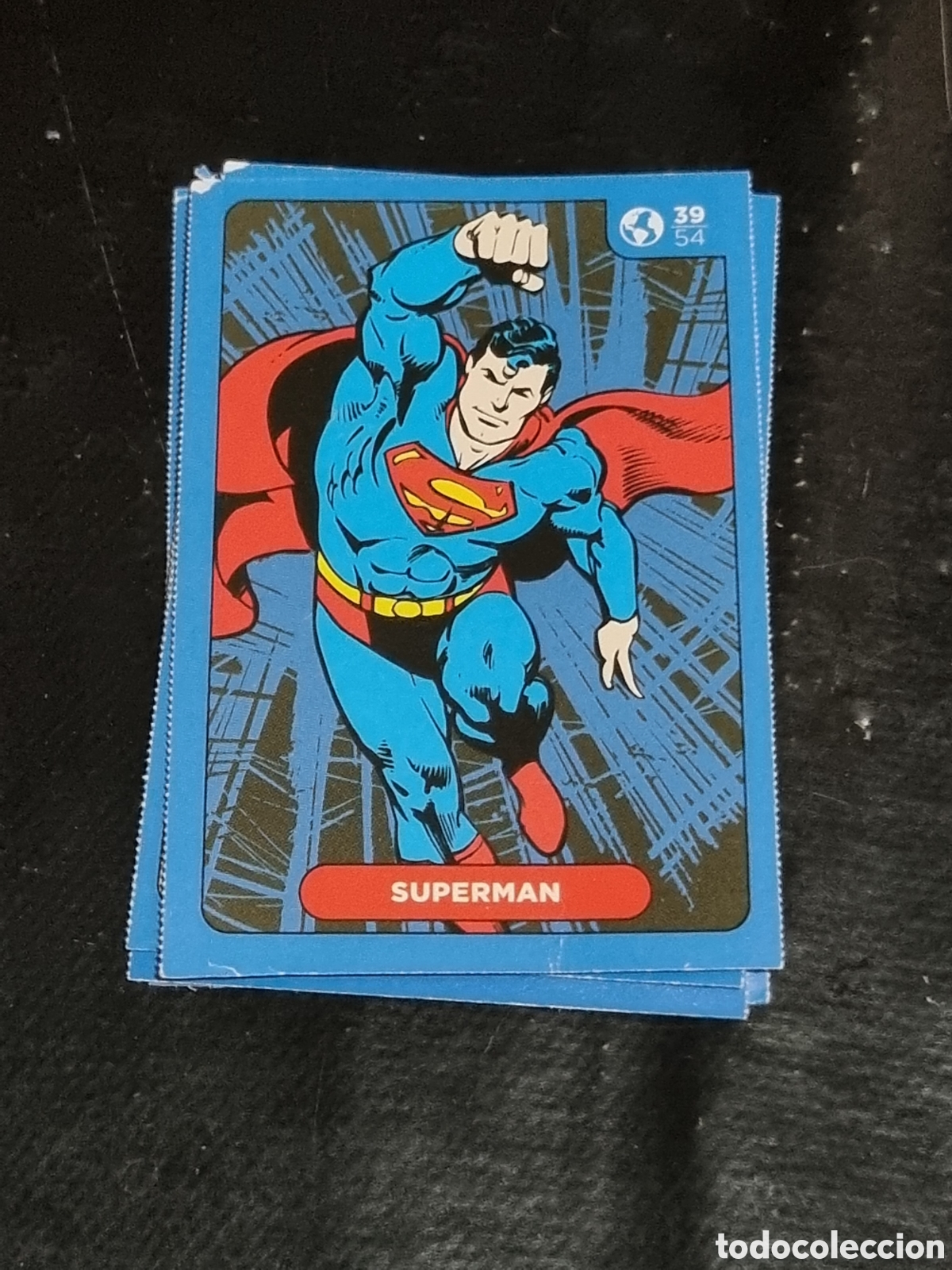 Coleccionismo cromos antiguos: 39 - CROMO SUPERMAN DC COMICS CARREFOUR - Foto 1
