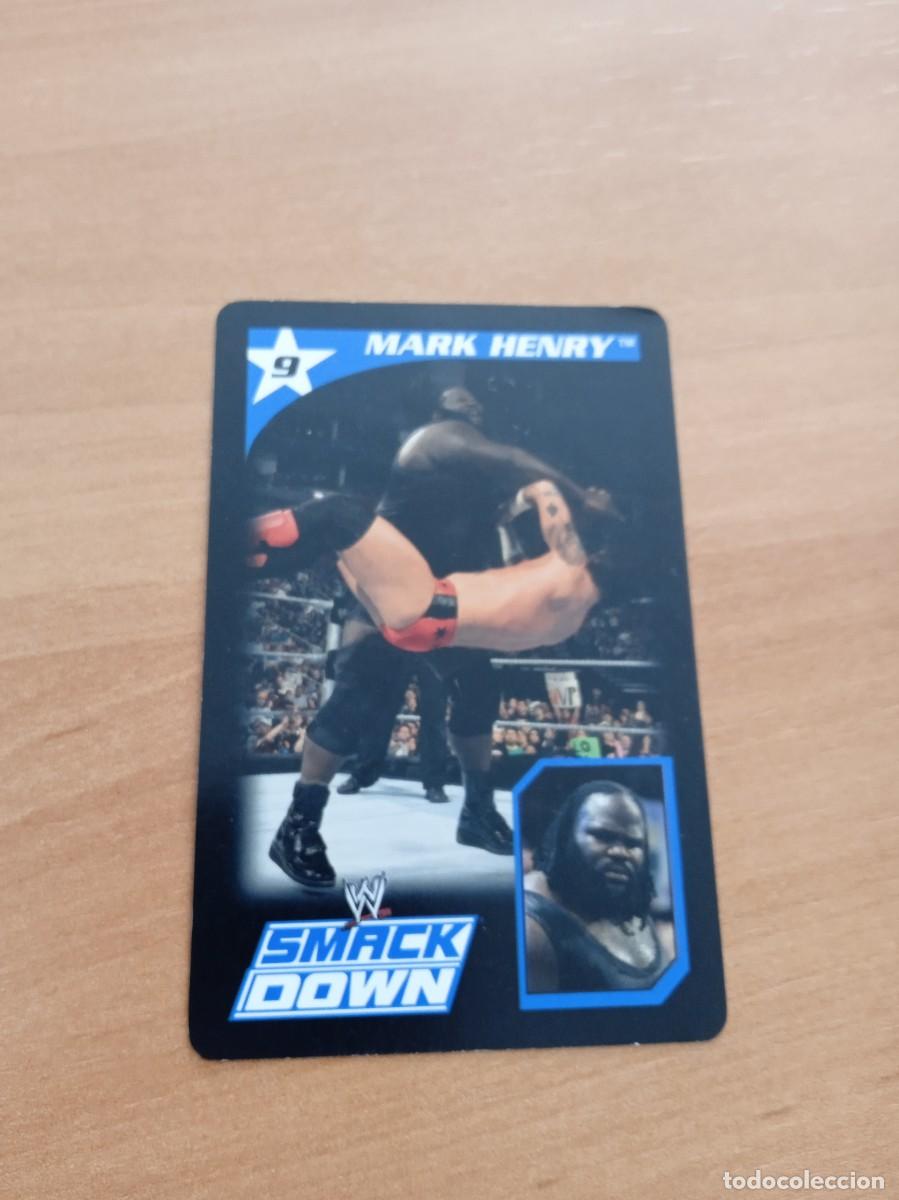Coleccionismo cromos antiguos: C-SLE CROMO LUCHA LIBRE MARK HENRY SMACK DOWN - Foto 1