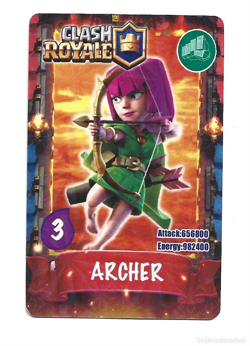 Coleccionismo cromos antiguos: CROMOS DE CLASH ROYALE N&ordm; 3 ARCHER - Foto 1