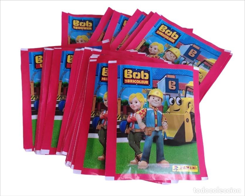 Coleccionismo cromos antiguos: LOTE DE 50 SOBRES CROMOS SIN ABRIR BOB EL CONSTRUCTOR PANINI 2018 - Foto 1