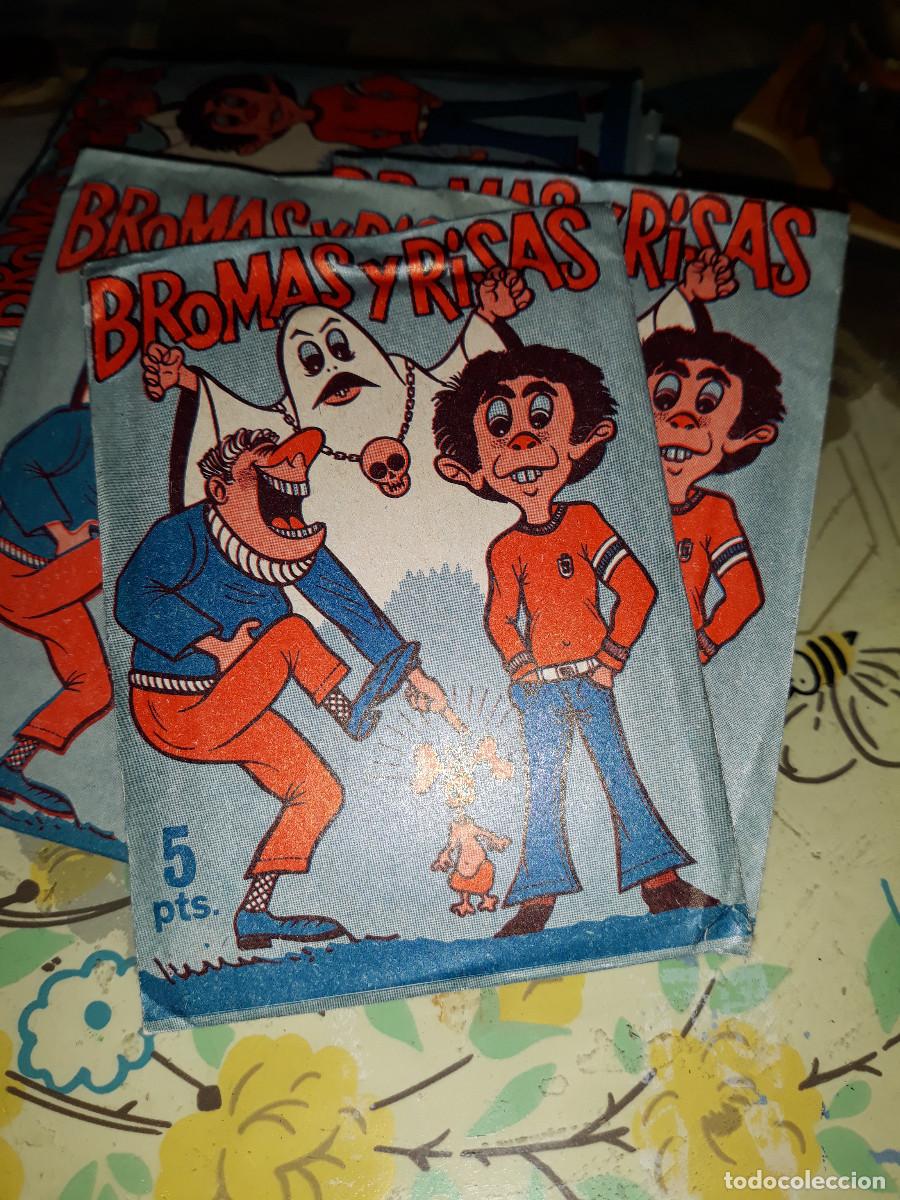 Coleccionismo cromos antiguos: SOBRES SIN ABRIR BROMAS Y RISAS (3) - Foto 1