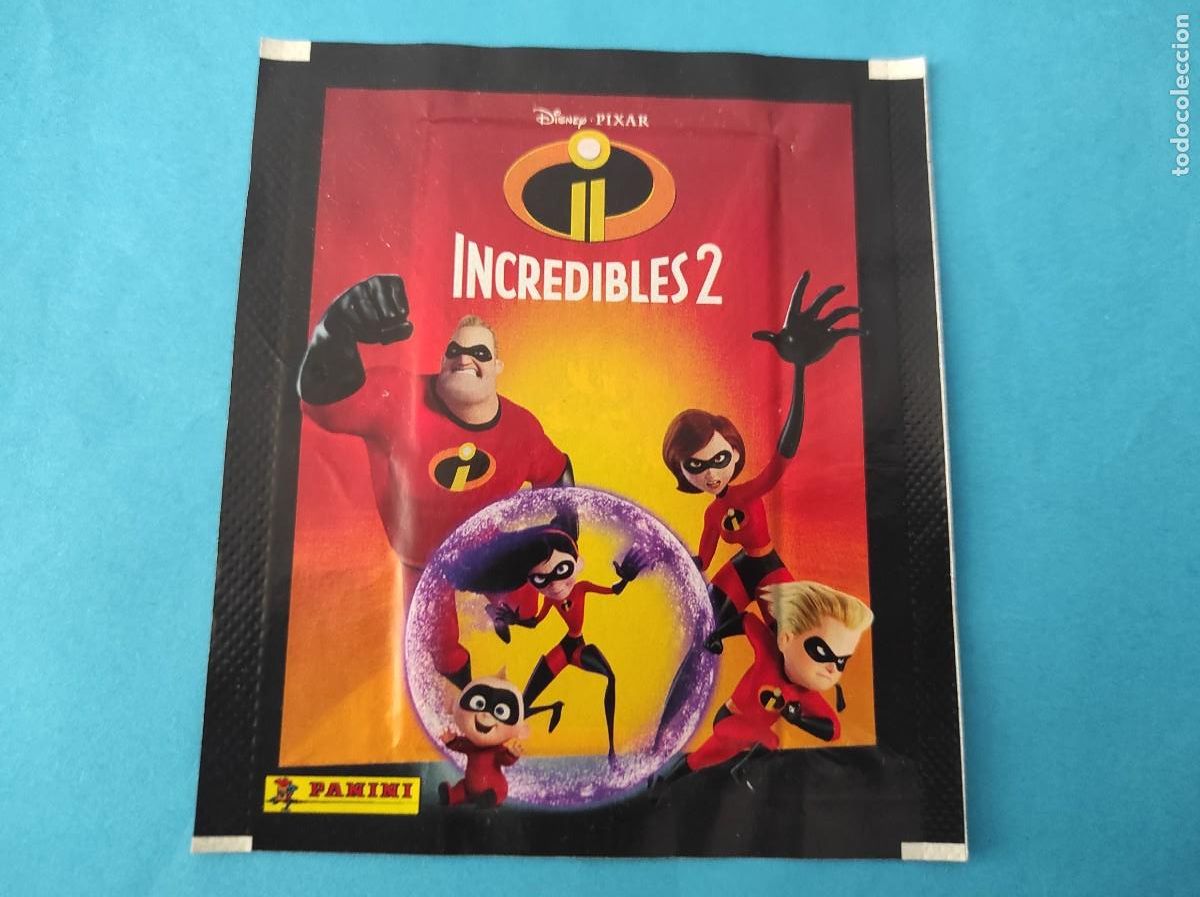 Coleccionismo cromos antiguos: SOBRE DE CROMOS SIN ABRIR DE LOS INCREIBLES 2 DE PANINI - Foto 1