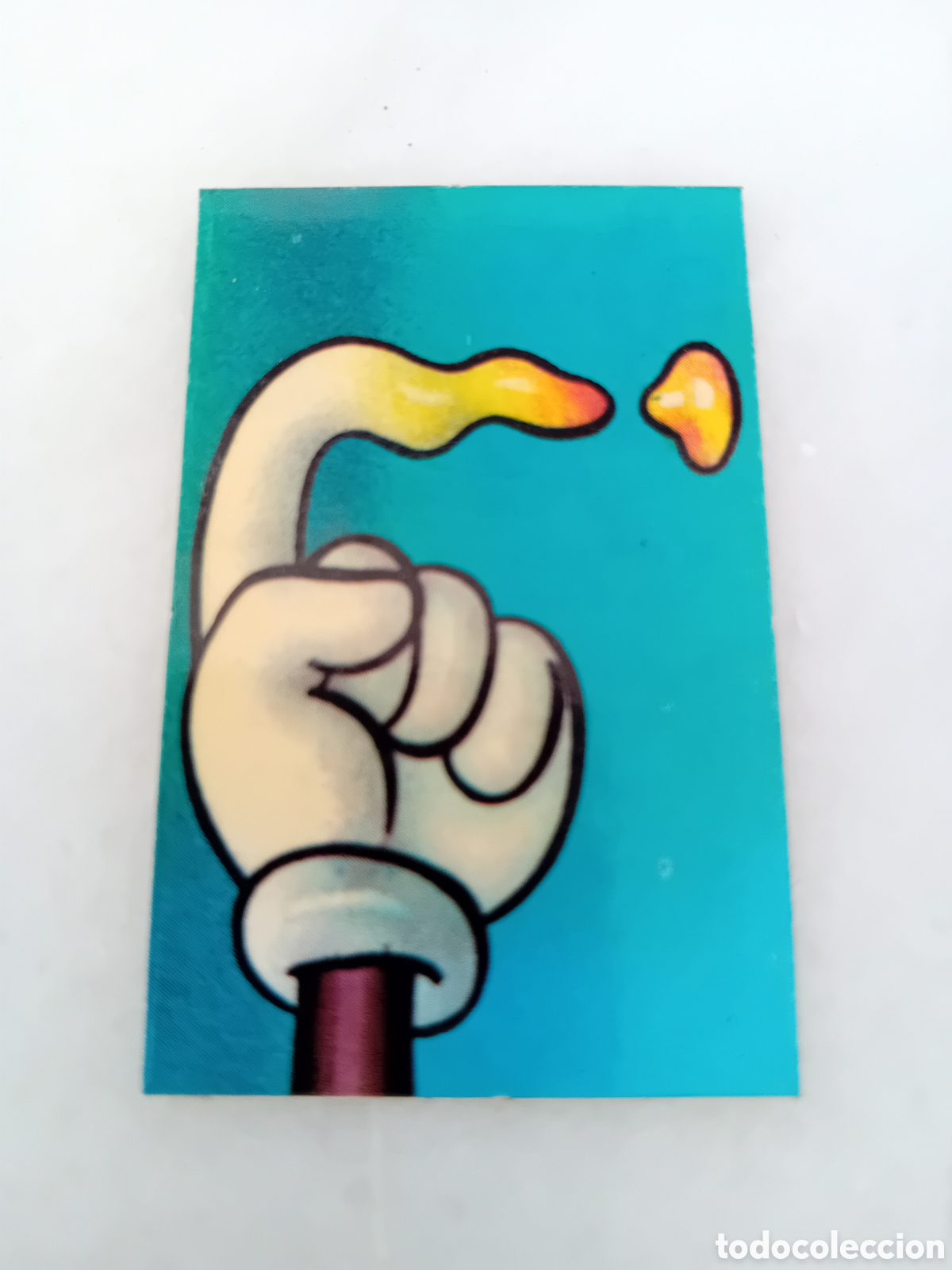 Coleccionismo cromos antiguos: cromo pegatinas manos m&aacute;gicas Phoskitos - Foto 1