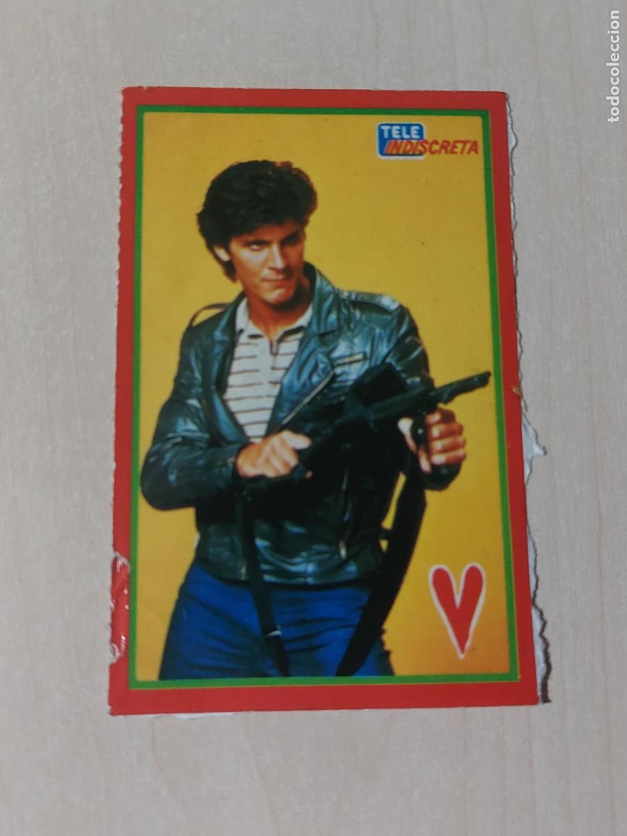 Sammeln alte Sammelbilder: TELE INDISCRETA TELEINDISCRETA ANTIGUA PEGATINA SERIE V LOS VISITANTES DE LA TIERRA
