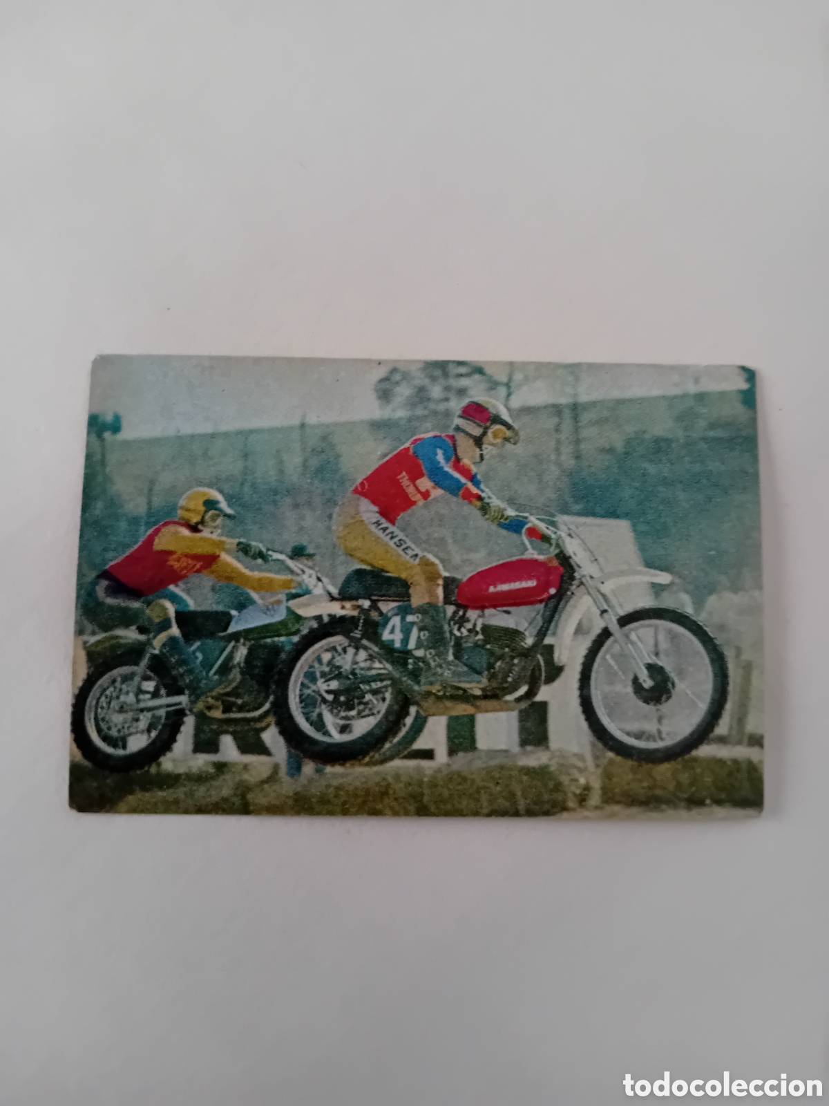 Coleccionismo Cromos antiguos: cromo Phoskitos phoscao motos 8