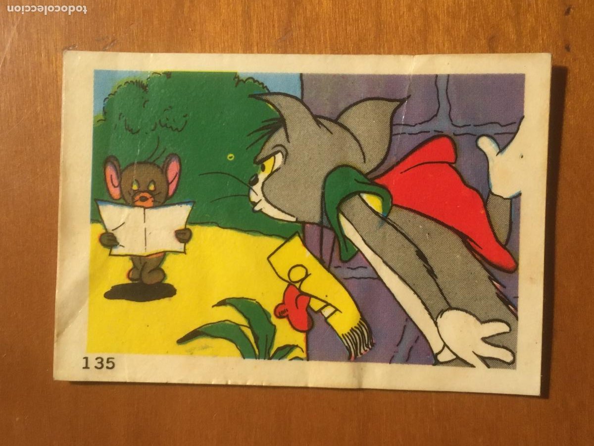 tom y jerry panrico cromo nº 135 nunca pegado - Compra venta en  todocoleccion