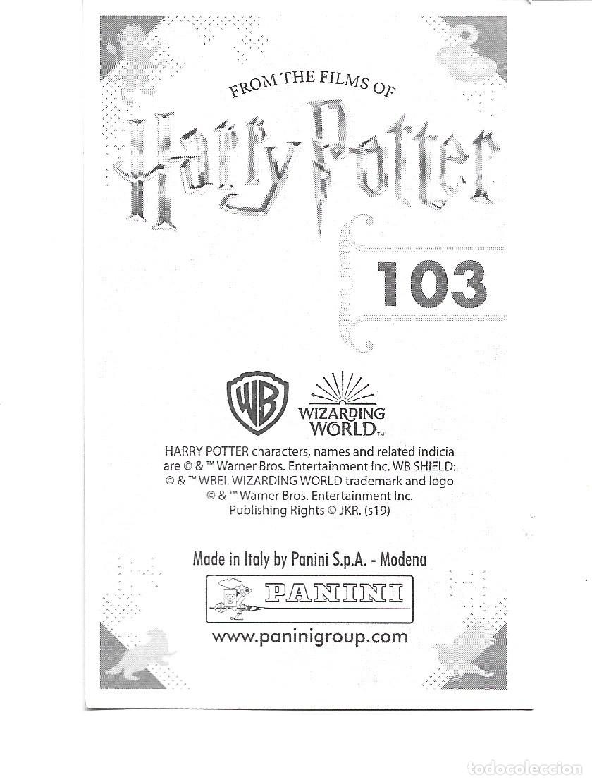 Coleccionismo cromos antiguos: CROMOS DE HARRY POTTER N &ordm; 94 DE LA CASA PANINI - Foto 2