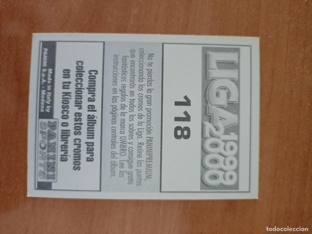 Coleccionismo cromos antiguos: nando liga 99 00 - Foto 2