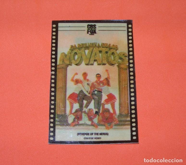 Coleccionismo Cromos antiguos: CROMO ADHESIVO LA REVANCHA DE LOS NOVATOS COLECCI&Oacute;N PASATELO DE CINE DE PASTELITOS PHOSKITOS 1988