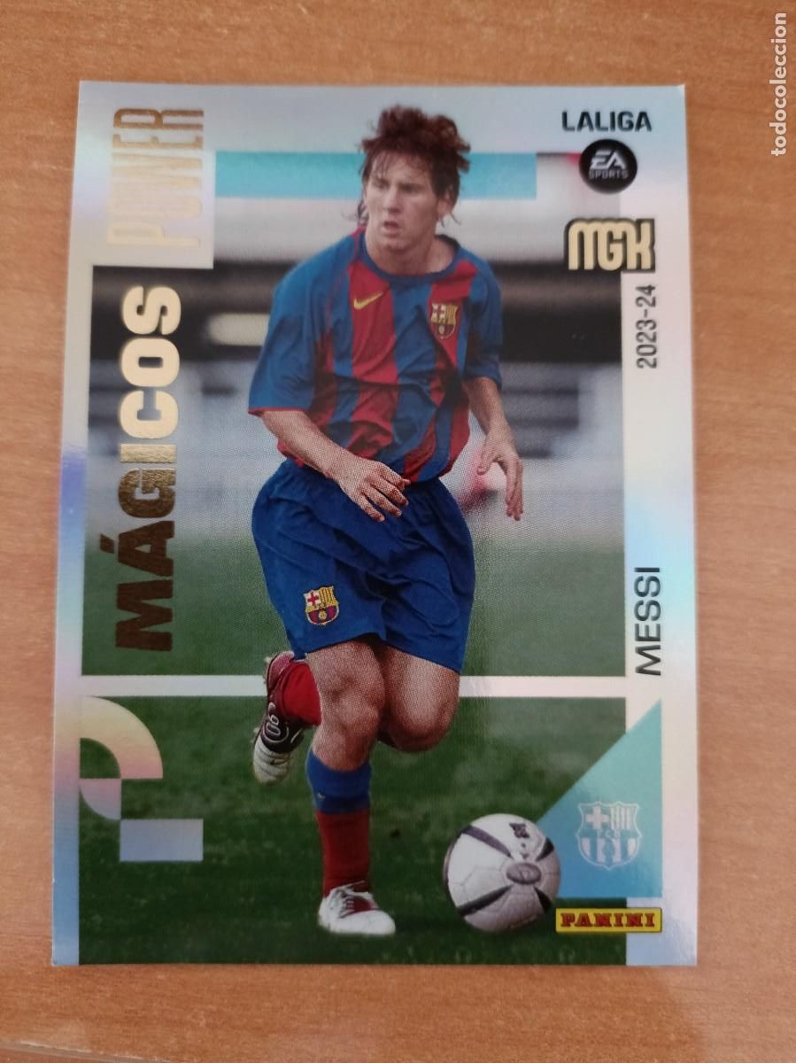 Coleccionismo cromos antiguos: messi 23 24, version rookie - Foto 1