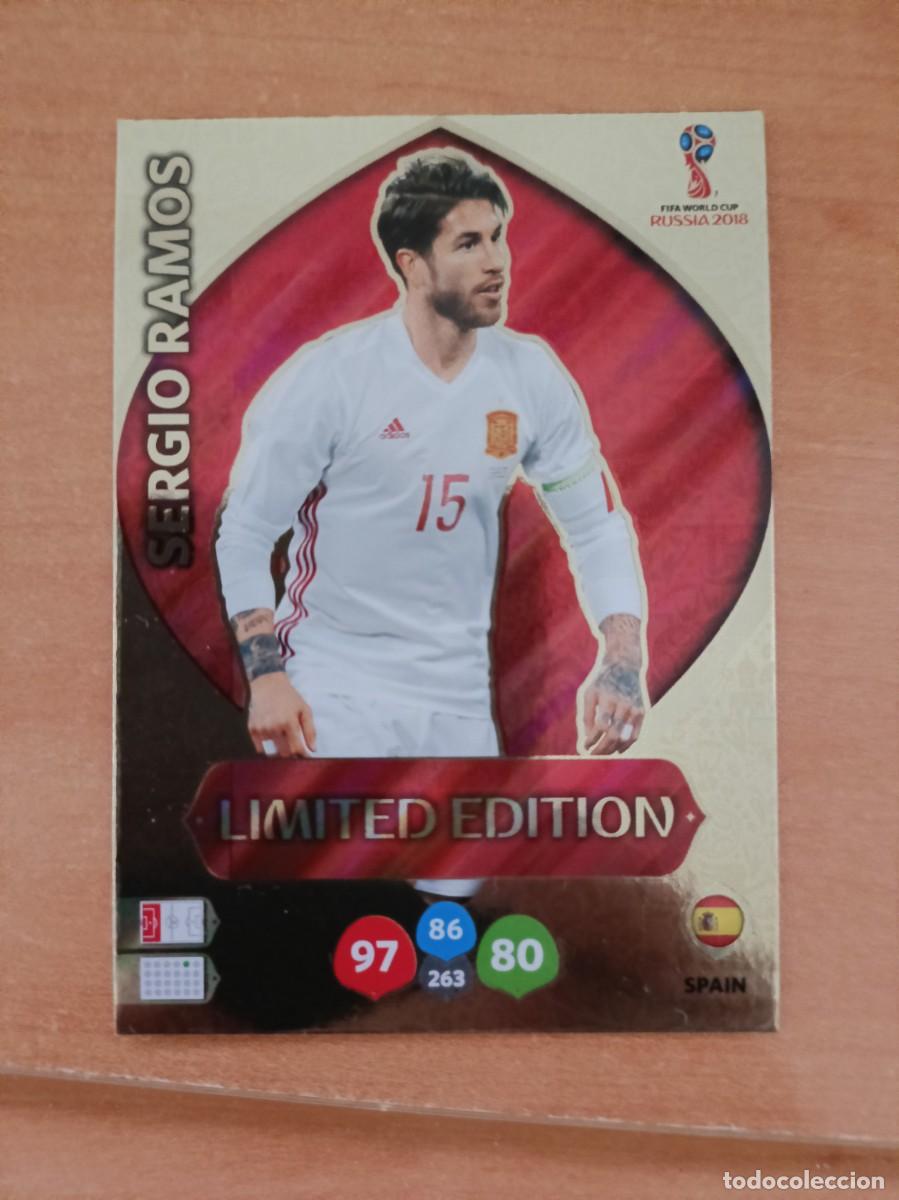 Coleccionismo cromos antiguos: sergio ramos rusia 2018 edicion limitada - Foto 1