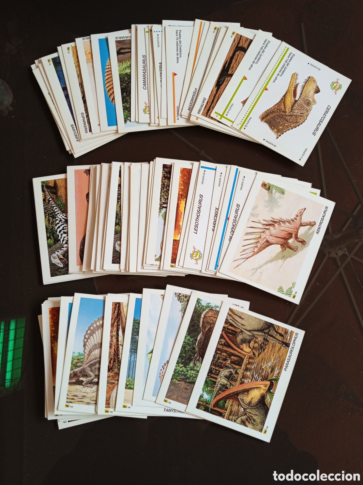 Coleccionismo cromos antiguos: COLECCI&Oacute;N DE CROMOS DINOSAURIOS - Foto 1