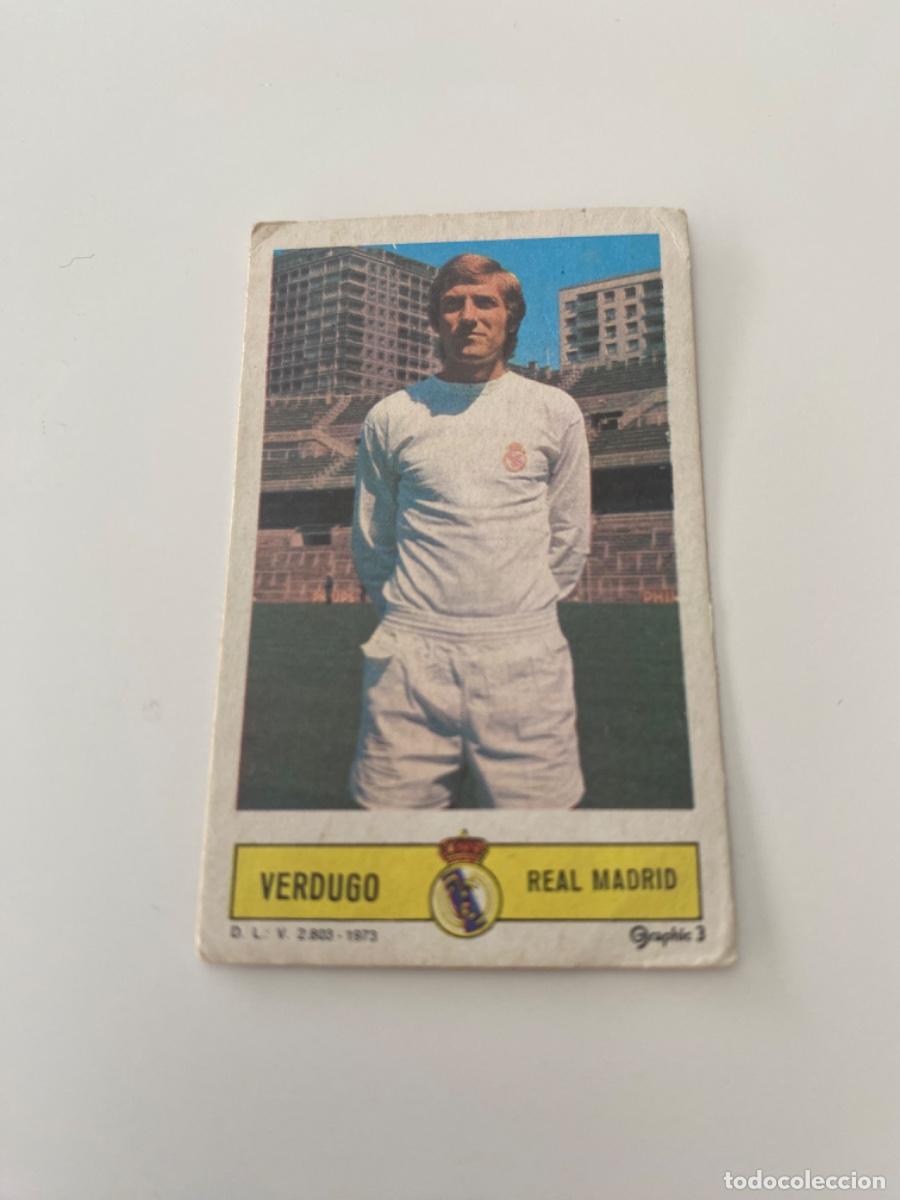 Coleccionismo cromos antiguos: Este 73-74 Verdugo nunca pegado - Foto 1