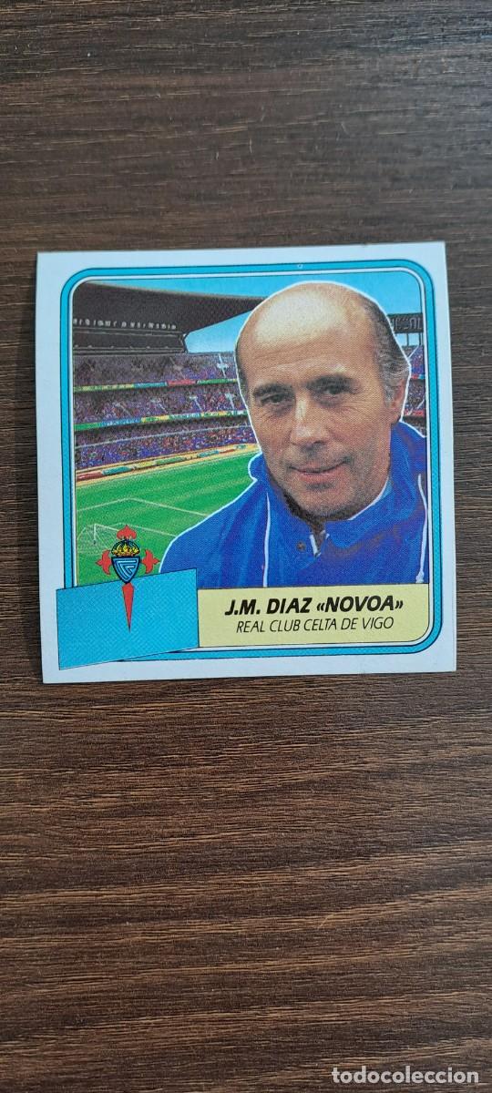 Sammeln alte Sammelbilder: ENTRENADOR CELTA VIGO NOVOA ESTE 89 90 1989 1990 RECUPERADO