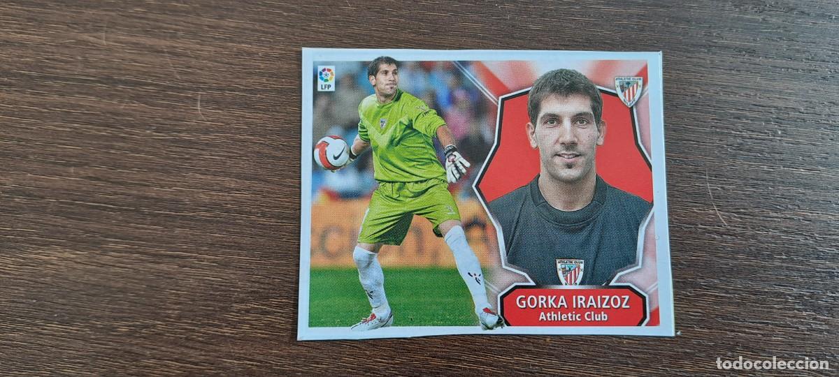 Sammeln alte Sammelbilder: GORKA IRAIZOZ ATHLETIC BILBAO ESTE 08 09 2008 2009 RECUPERADO
