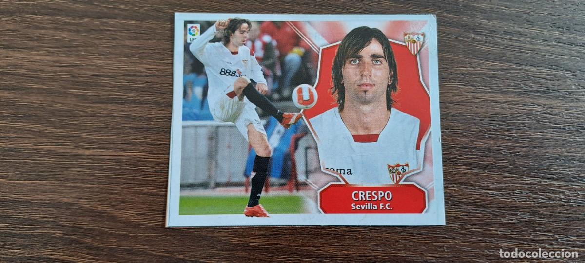 Coleccionismo cromos antiguos: CRESPO SEVILLA ESTE 08 09 2008 2009 RECUPERADO