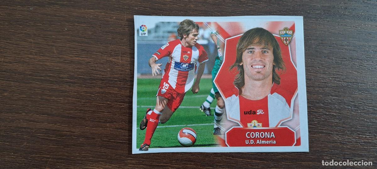Coleccionismo cromos antiguos: CORONA ALMERIA ESTE 08 09 2008 2009 RECUPERADO