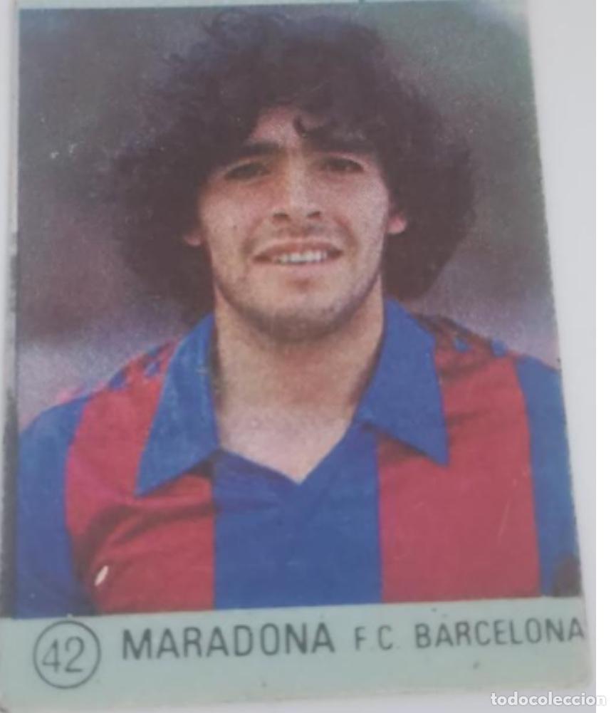 Coleccionismo cromos antiguos: Maradona mirete nuevo - Foto 1