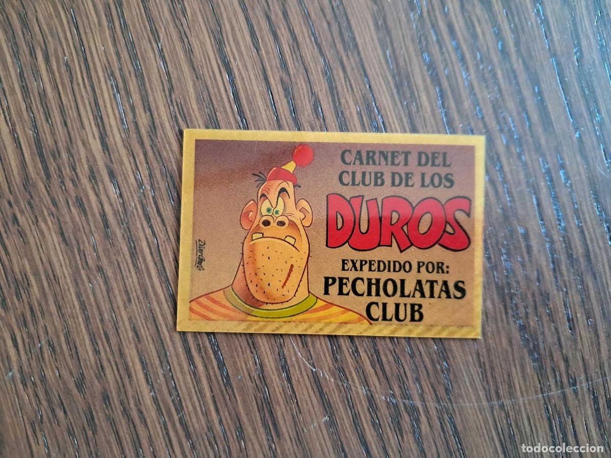 Collectionnisme Cartes &agrave; collectionner anciennes: cromo adhesivo de bollycao, bolly-carnet, carnet del club de los duros. sin pegar.