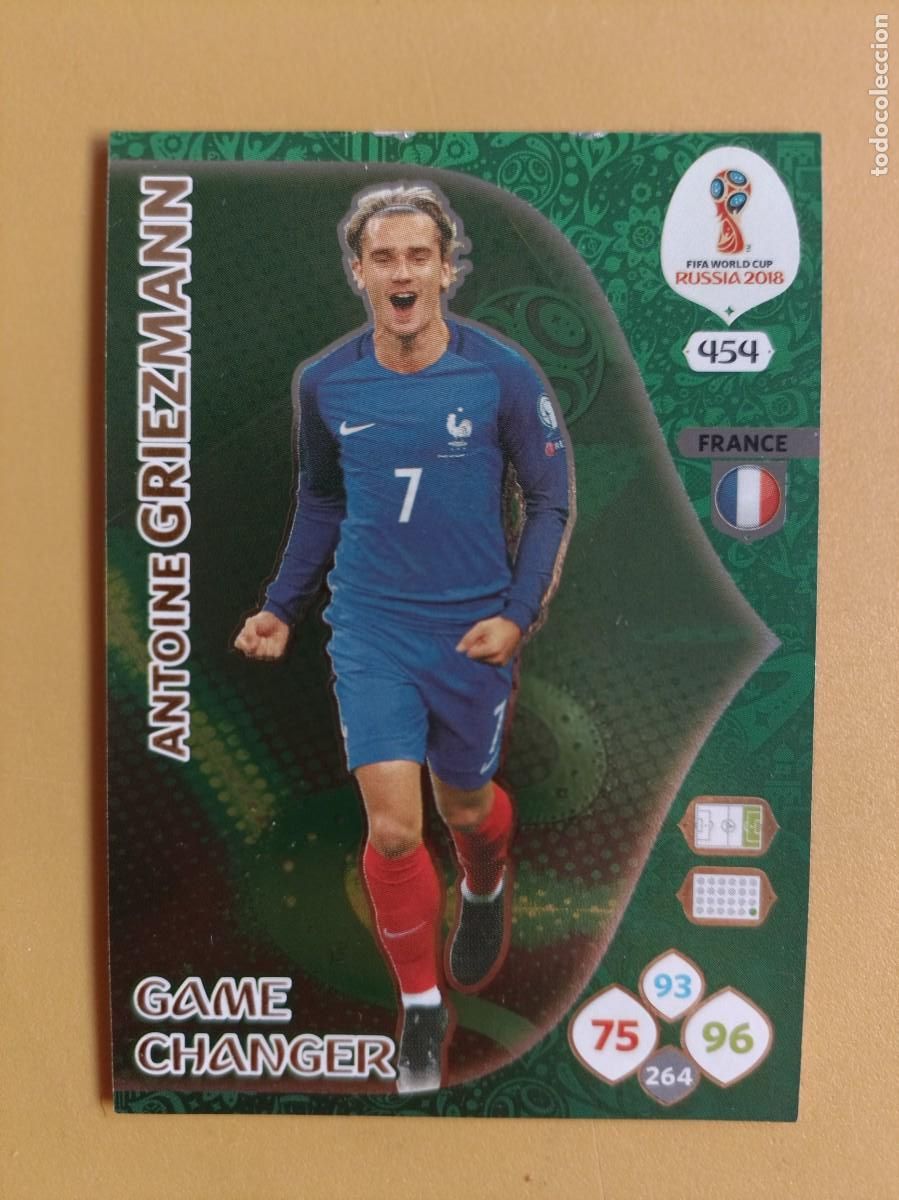 Collezionismo Figurine antiche: griezmann, rusia 2018