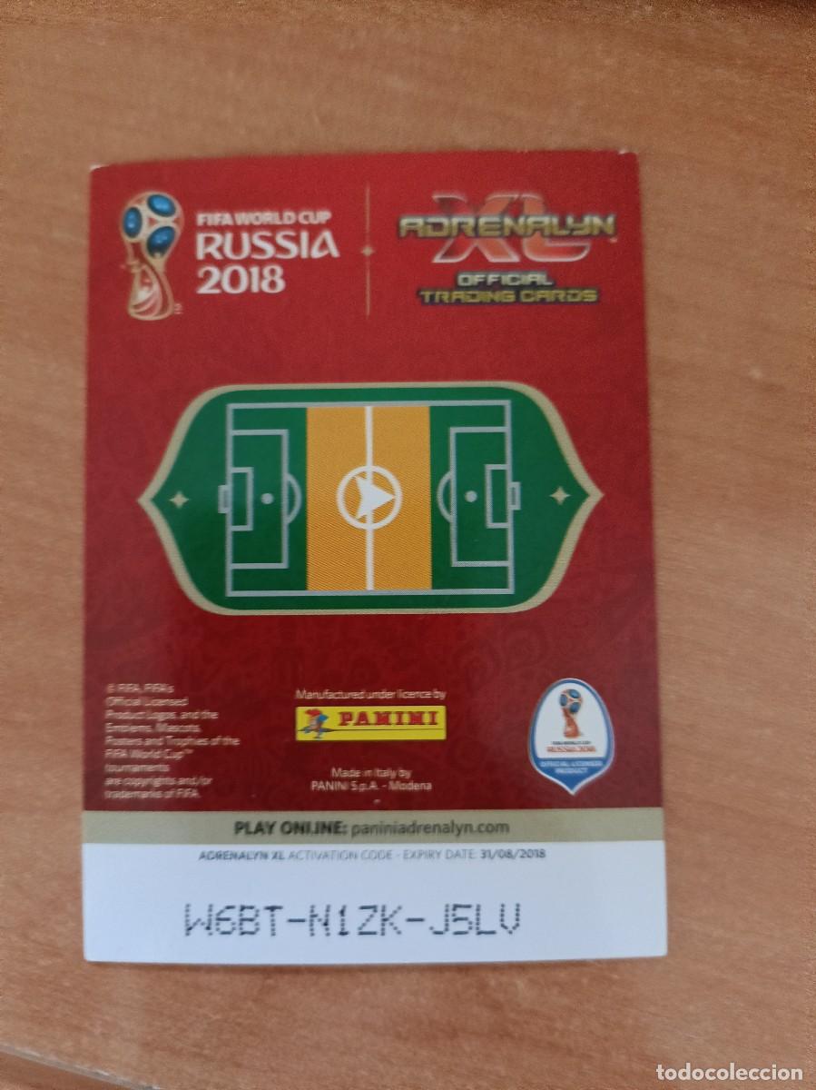 Coleccionismo cromos antiguos: luka modric, rusia 2018 - Foto 2