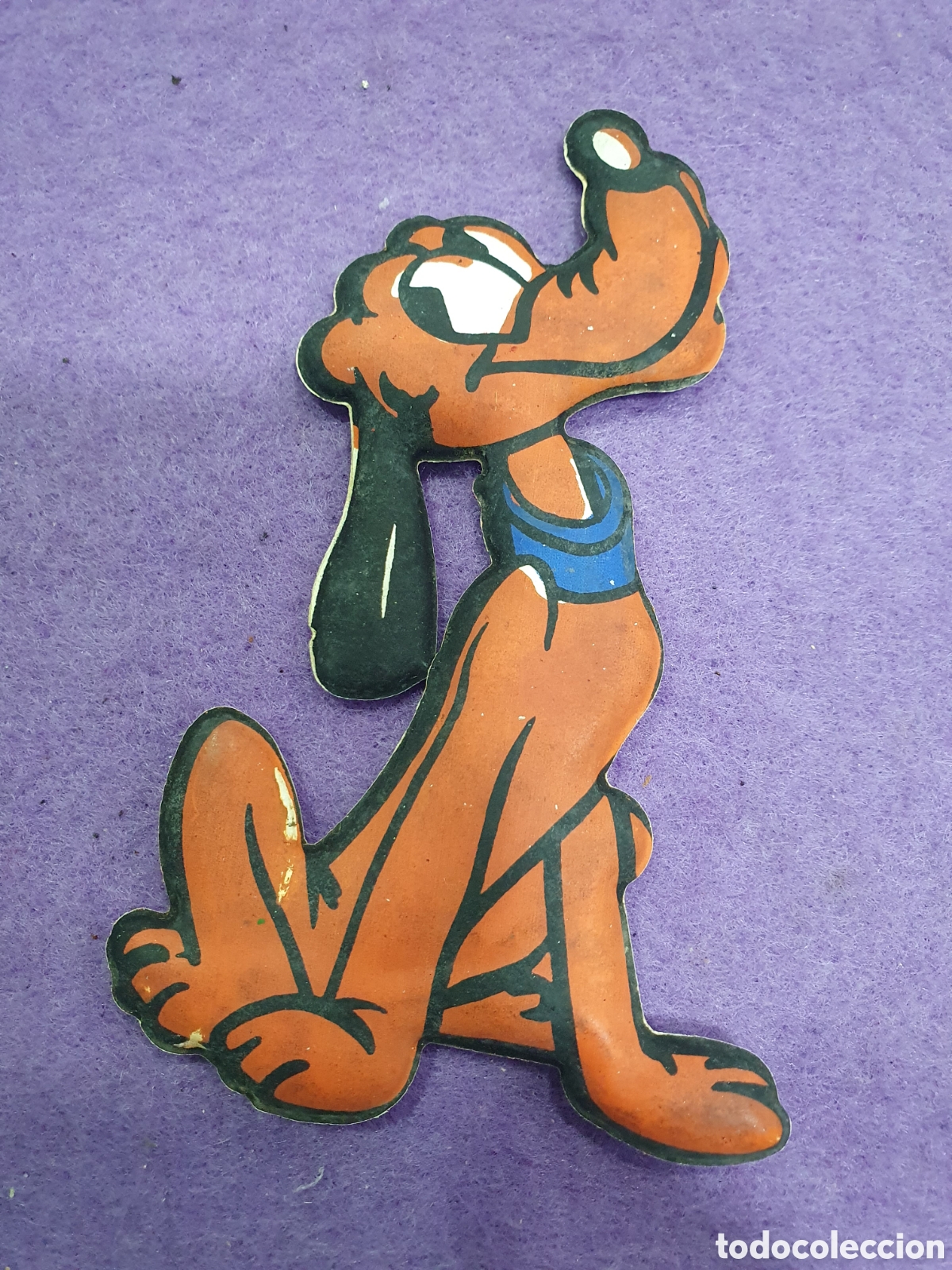 Coleccionismo cromos antiguos: Pluto. Cromoplast. Disney. (L97) - Foto 1
