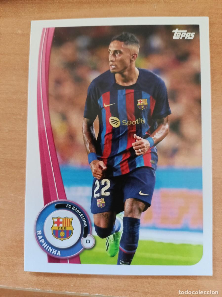 Coleccionismo cromos antiguos: raphinha topps 2022 barcelona - Foto 1