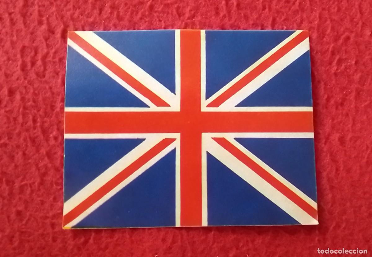 Sammeln alte Sammelbilder: ANTIGUA PEGATINA ADHESIVO STICKER CROMO BANDERA DEL REINO UNIDO FLAG UNITED KINGDOM..UNION JACK...