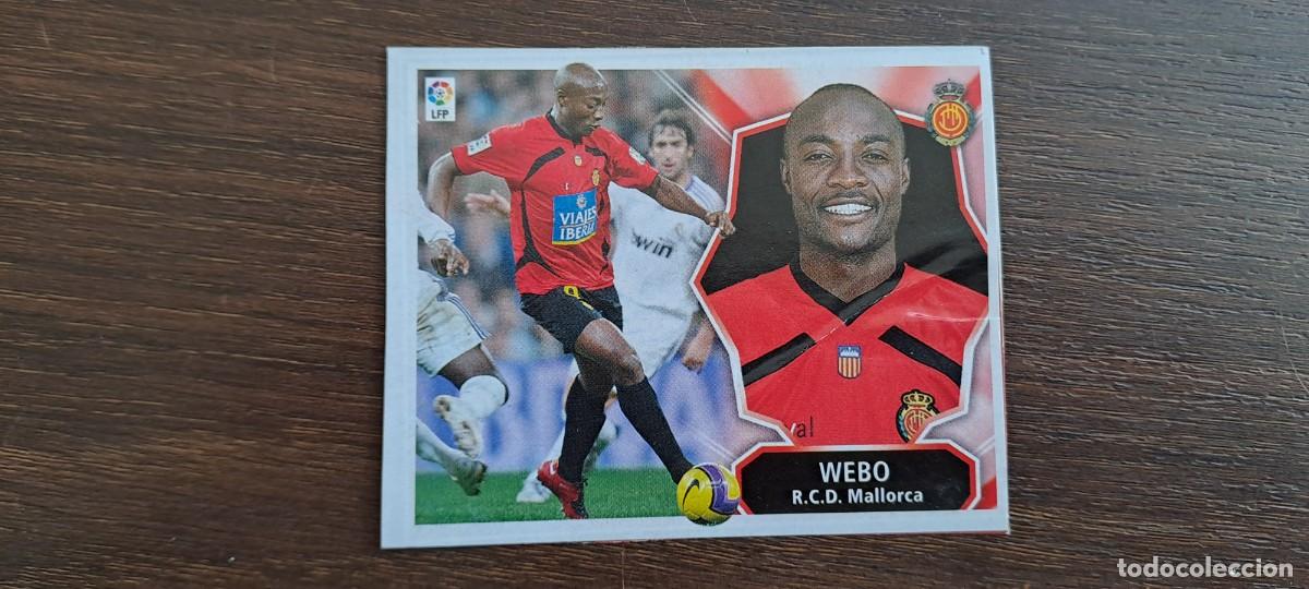 Coleccionismo cromos antiguos: WEBO MALLORCA ESTE 08 09 2008 2009 RECUPERADO