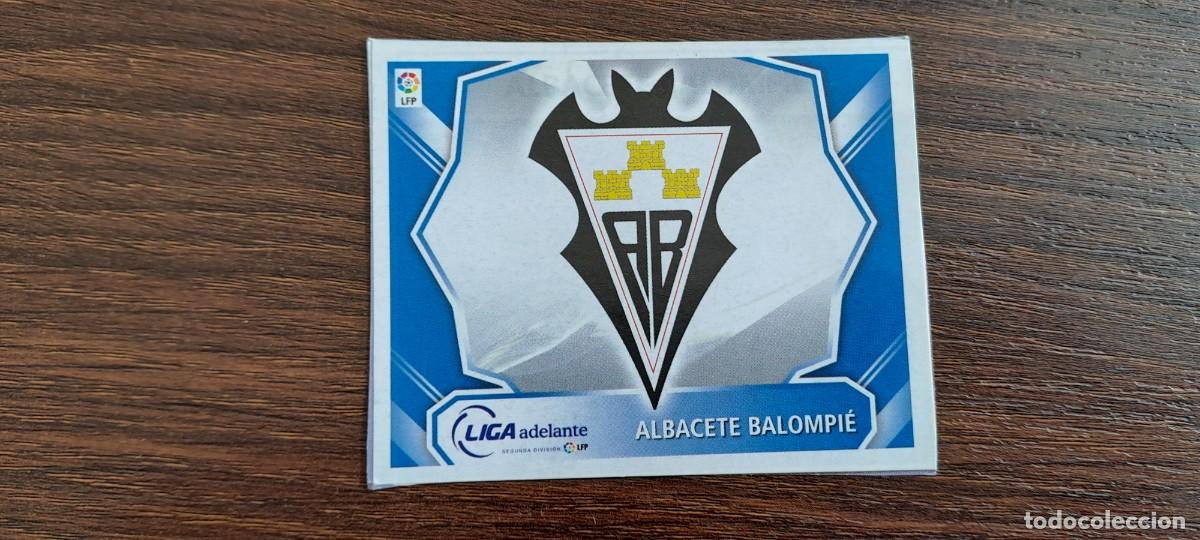 Coleccionismo cromos antiguos: ESCUDO ALBACETE ESTE 08 09 2008 2009 RECUPERADO
