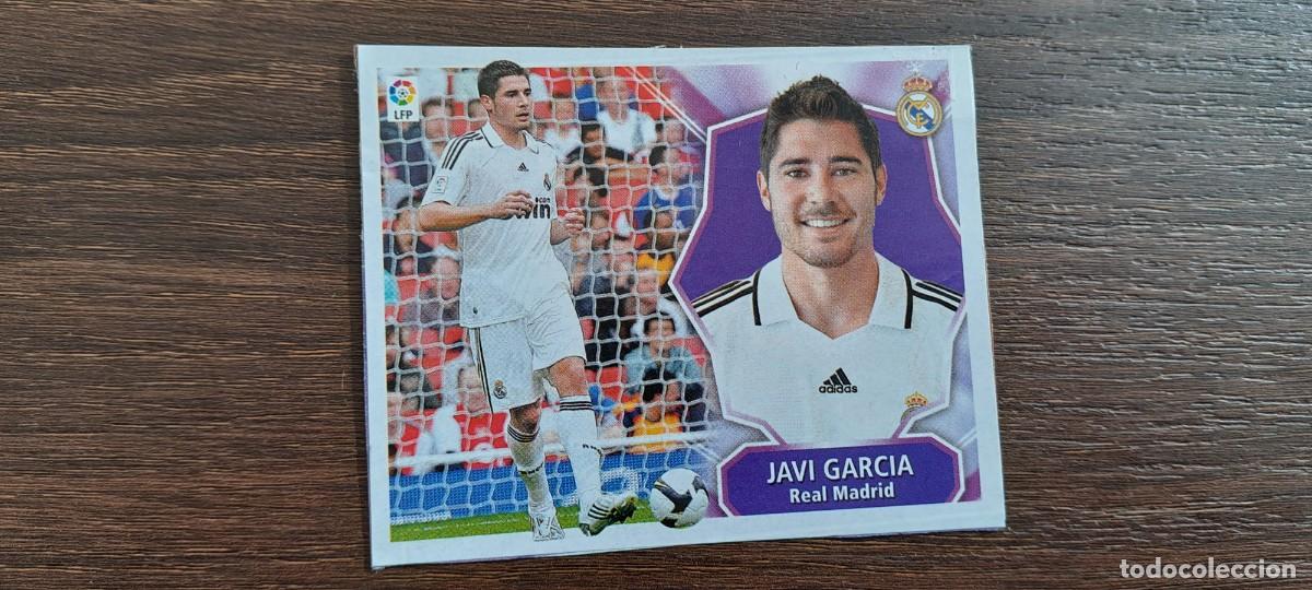 Coleccionismo cromos antiguos: COLOCA JAVI GARCIA REAL MADRID ESTE 08 09 2008 2009 RECUPERADO