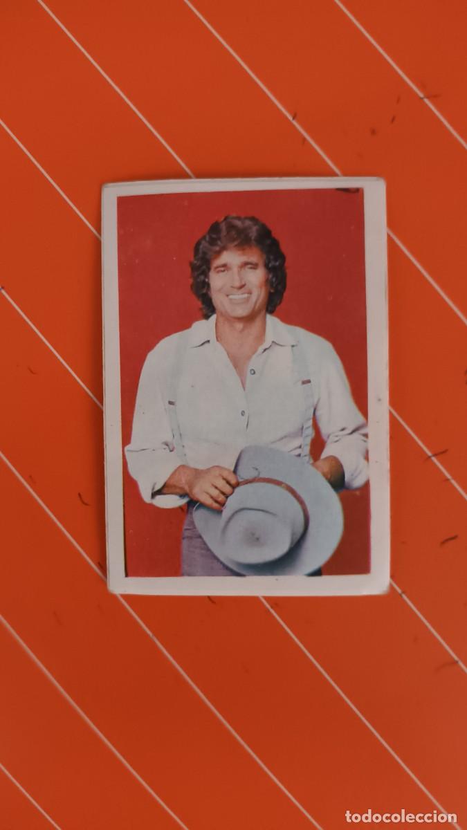 Coleccionismo cromos antiguos: NUNCA PEGADO EMBLEMA N 8 CROPAN LA CASA DE LA PRADERA MICHAEL LANDON PAP&Aacute; CONTENTO