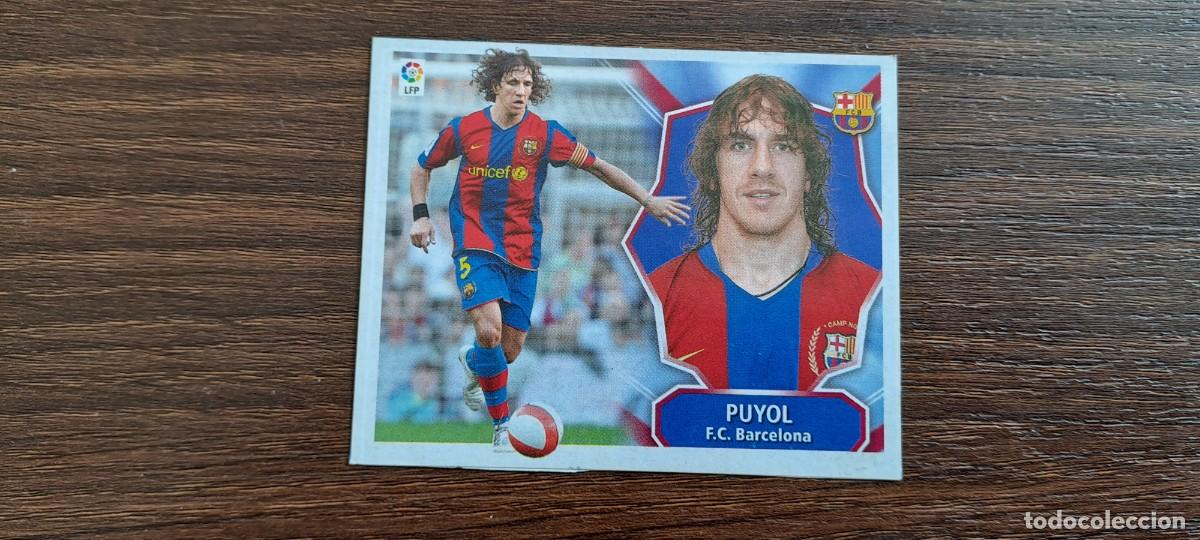 Coleccionismo cromos antiguos: PUYOL BARCELONA ESTE 08 09 2008 2009 RECUPERADO