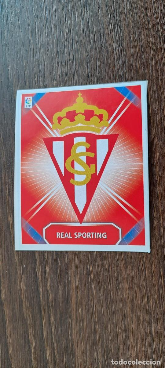 Collectable Antique Stickers: ESCUDO SPORTING GIJON ESTE 08 09 2008 2009 RECUPERADO