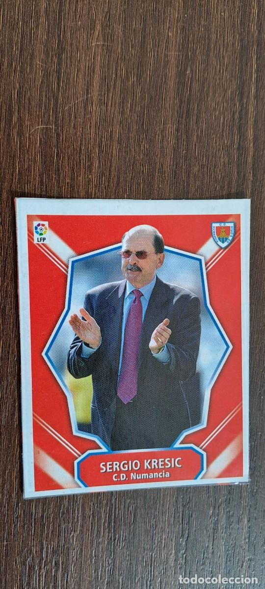 Collectable Antique Stickers: ENTRENADOR KRESIC NUMANCIA ESTE 08 09 2008 2009 RECUPERADO