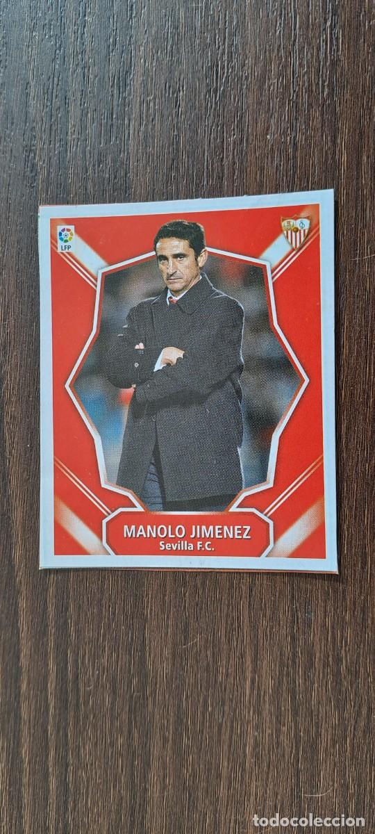 Collectable Antique Stickers: ENTRENADOR MANOLO JIMENEZ SEVILLA ESTE 08 09 2008 2009 RECUPERADO