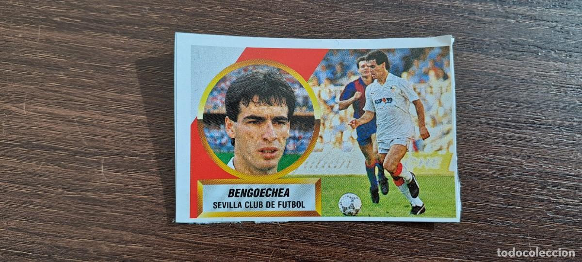 Collectionnisme Cartes &agrave; collectionner anciennes: BENGOECHEA SEVILLA ESTE 88 89 1988 1989 RECUPERADO