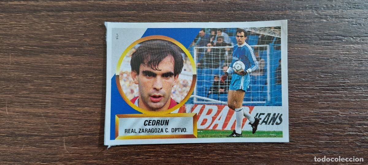 Collectionnisme Cartes &agrave; collectionner anciennes: CEDRUN ZARAGOZA ESTE 88 89 1988 1989 RECUPERADO