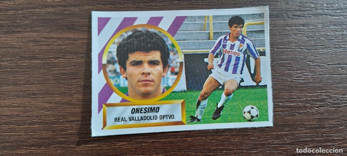 Collectionnisme Cartes &agrave; collectionner anciennes: ONESIMO VALLADOLID ESTE 88 89 1988 1989 RECUPERADO